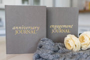 Anniversary Journal | Wedding Book | Gift for Wife or Spouse: Taupe