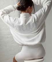 Bride Statement Quarter Zip Sweatshirt