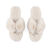 RINA THONG SLIPPERS S/M, IVORY