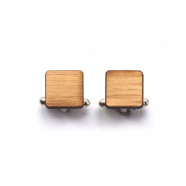 Square Plain Cufflinks