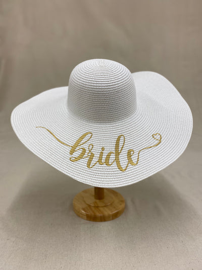 Bride Floppy Sun Hat
