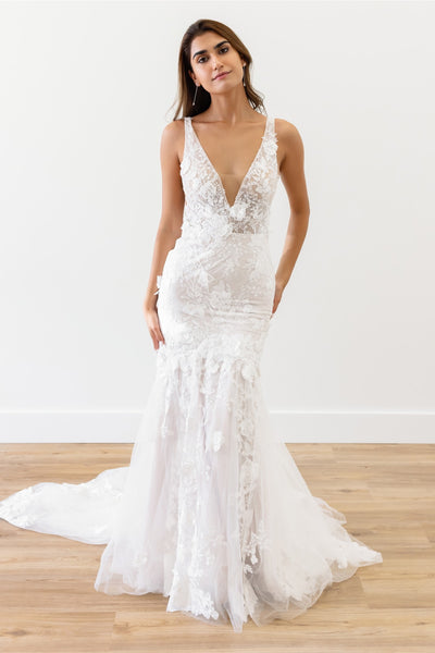 Willowby Watters Asa 59120 Willowby Bride Lace A-Line Wedding Dress 18W / Oatmeal-Nude / Deep Nude Willowby Watters Asa 59120 Willowby Bride Lace A-Line Wedding Dress 18W / Oatmeal-Nude / Deep Nude