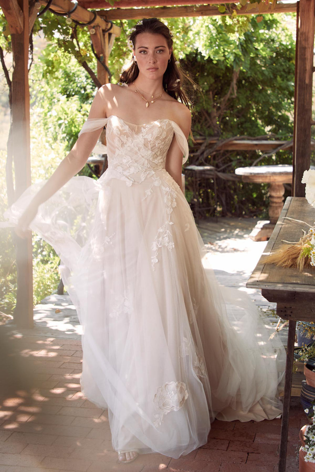 Western Boho Wedding Dress A Line Maudie 54705 Willowby Brides Willowby Watters Boho Wedding Dress 15 Ivory/Ivory Standard Western Boho Wedding Dress A Line Maudie 54705 Willowby Brides Willowby Watters Boho Wedding Dress 15 Ivory/Ivory Standard